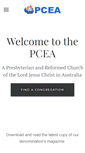 Mobile Screenshot of pcea.org.au
